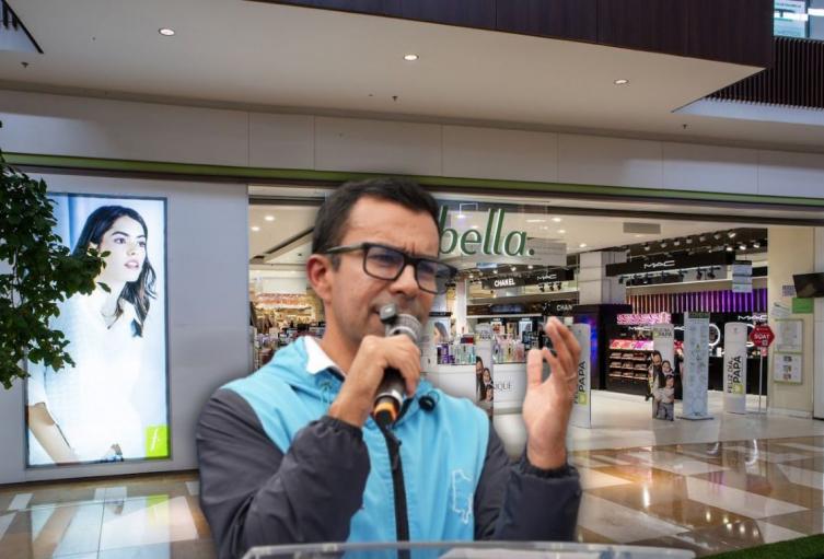 Evacuación de centro comercial en Chía