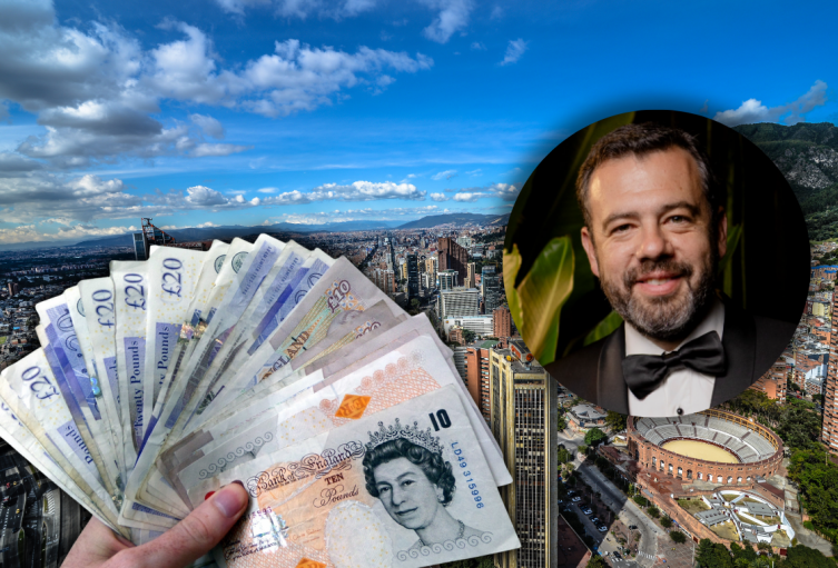 Galán se vistió de gala: se trajo millonada de Brasil en libras esterlinas