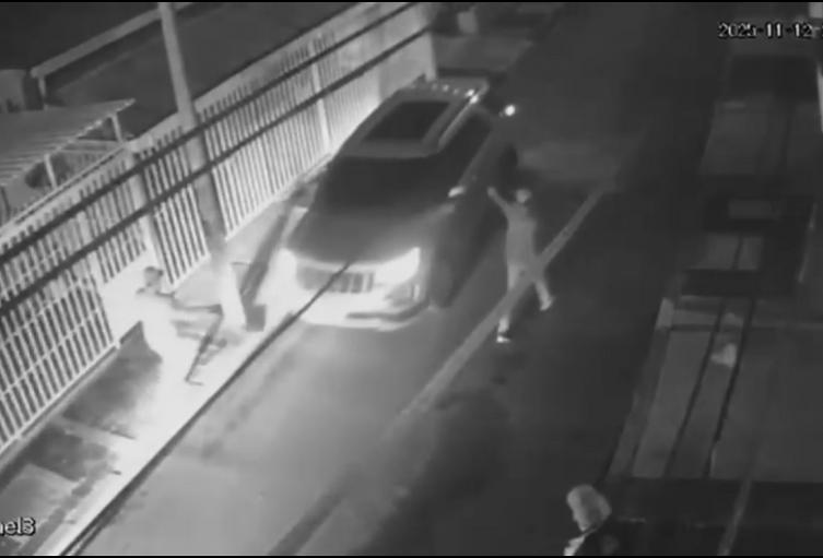 Intento de robo a carro en Minuto de Dios