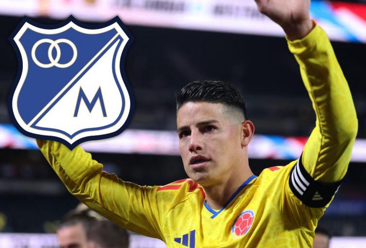 James Rodríguez a Millonarios