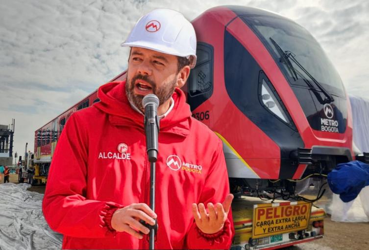 Galán confirma la llegada del tercer tren del Metro a Bogotá