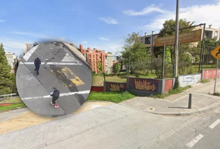 Manifestación en la Universidad Distrital sede Macarena