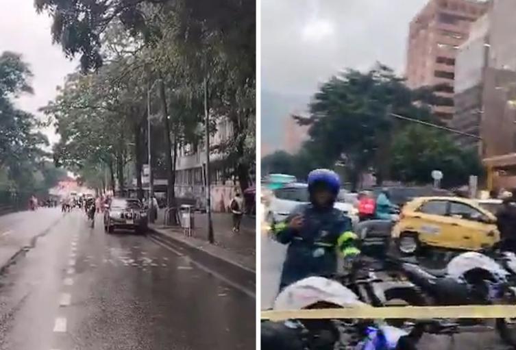 Protesta en la Universidad Pedagógica