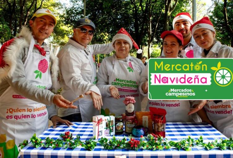 Cómo comprar canastas campesinas en la Mercatón Navideña de Bogotá