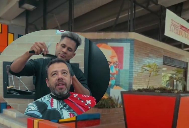 Montaron centro comercial debajo de un puente Galán aprovechó y se motiló