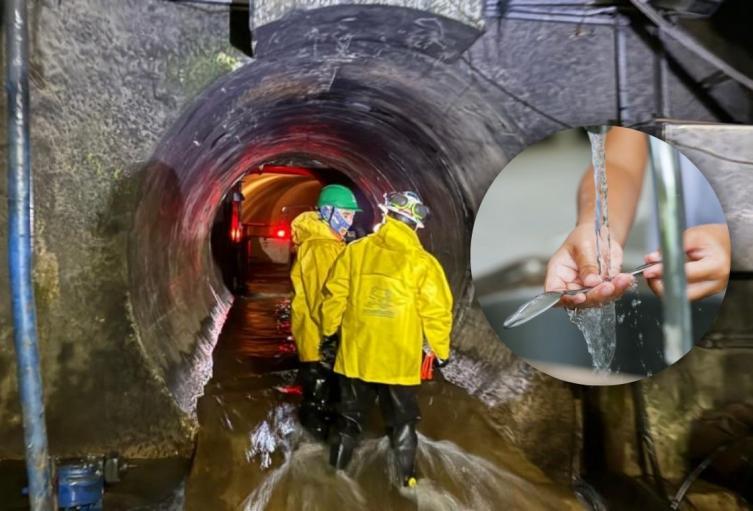 Mantenimiento de túnel de sistema Chingaza