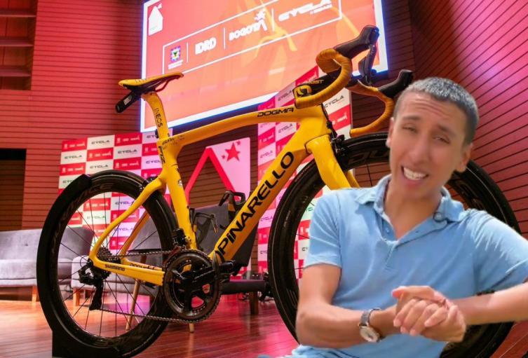 Ponen a perder a Egan Bernal busca su bicicleta amarilla del Tour de Francia
