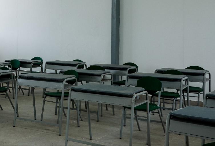 Salón de clases en Bogotá