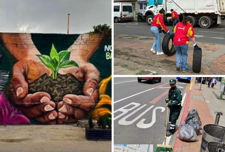 Kennedy se renueva: grafitis y flores reemplazan montañas de basura