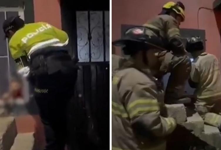 Rescate de menores abandonados