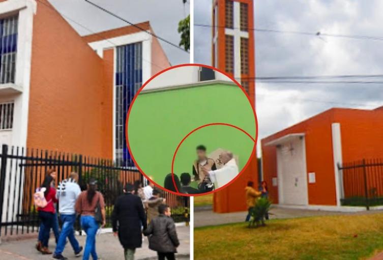 Riña a cuchillo en plena misa: jóvenes usaron al padre como escudo