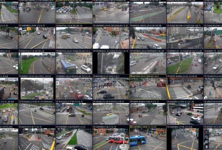 Sábado de trancones en Bogotá