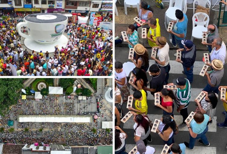 La taza de café más gigante del país: ya rompió récord Guinness