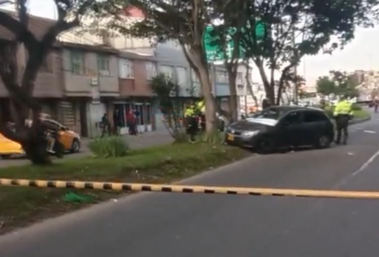 Accidente de tránsito en Engativá