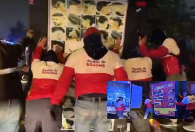 Alcalde de Soacha recupera espacio público 25 tráileres no dejaban caminar