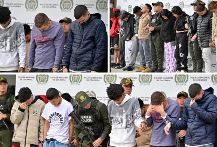 Golpe a la extorsión en Bogotá: caen 'Los Coyotes' y 'Los Calibradores'