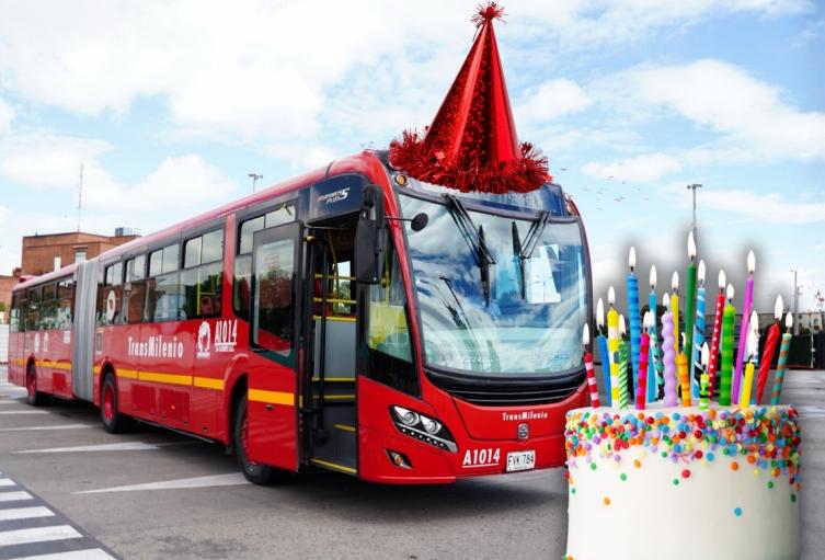 Cumpleaños #25 de TransMilenio