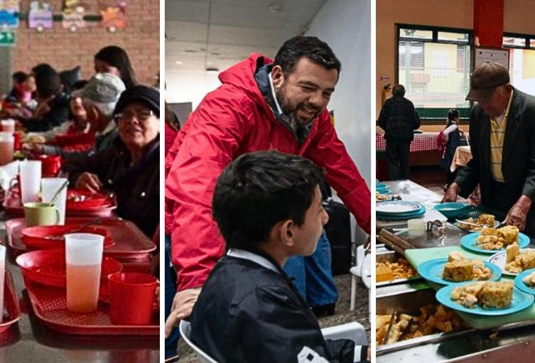 ¿Habrá servicio en los comedores comunitarios durante Navidad y Año Nuevo?