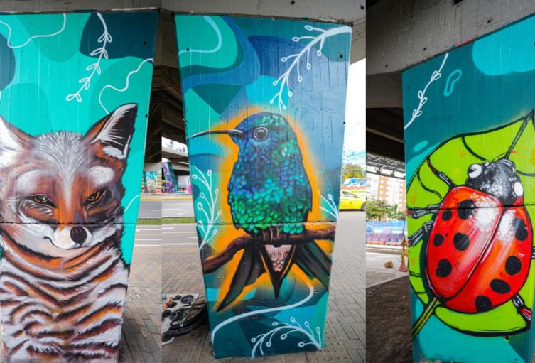IDU montó galería urbana Bogotá ahora parece un museo al aire libre
