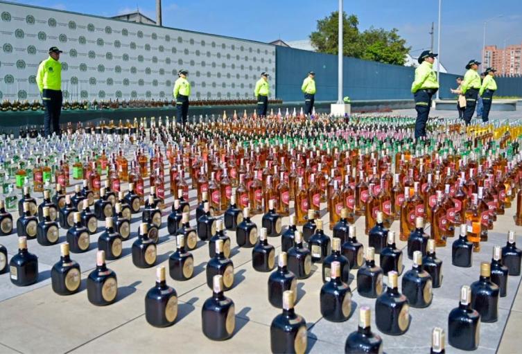 Incautan licor adulterado en Bogotá