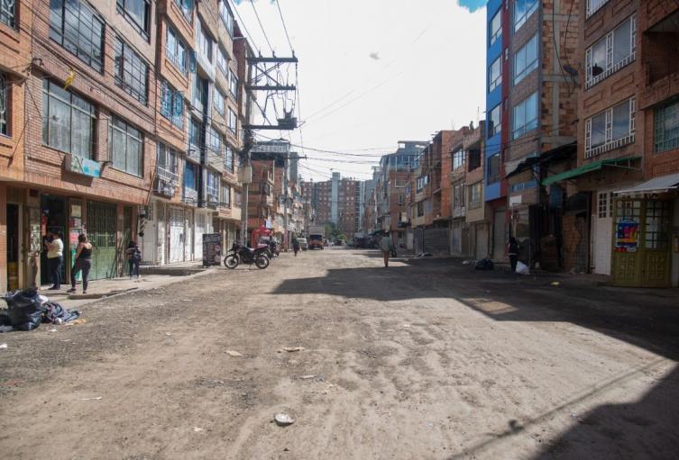 Obras en malla vial de Engativá