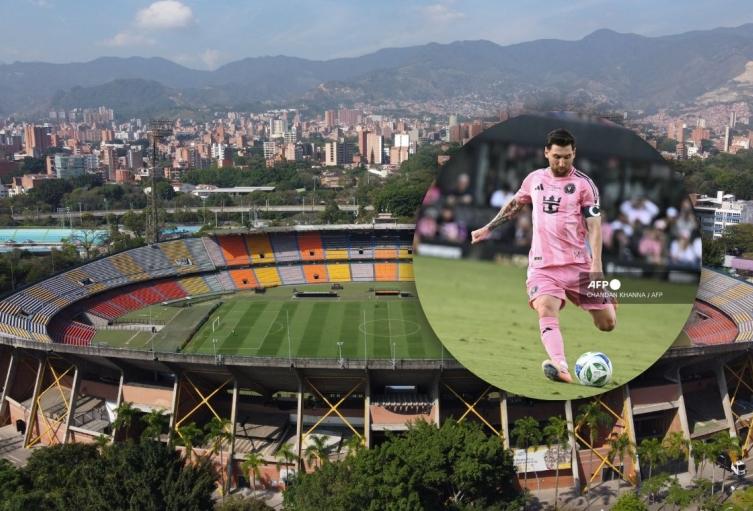 Messi en el Atanasio Girardot