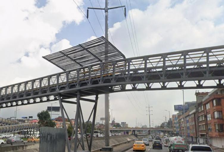 Para qué son techos en puentes de Bogotá