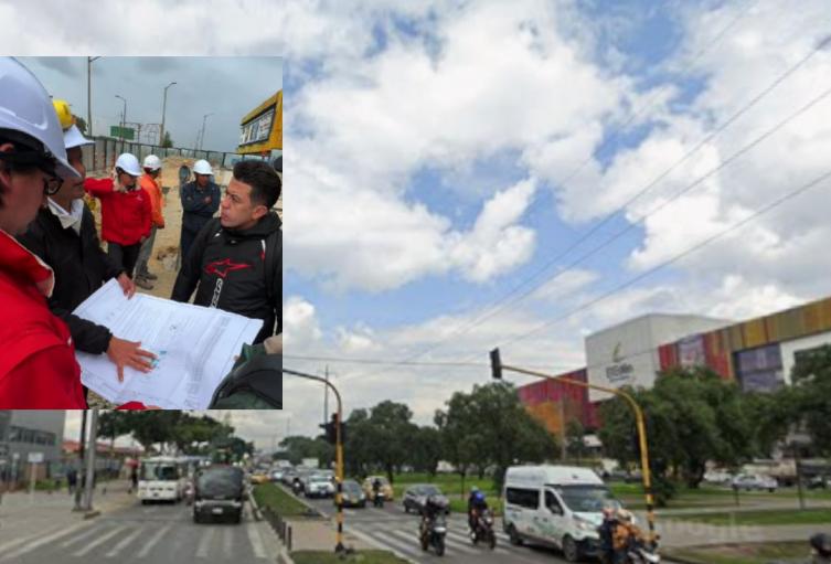 Nuevo puente en la avenida Boyacá