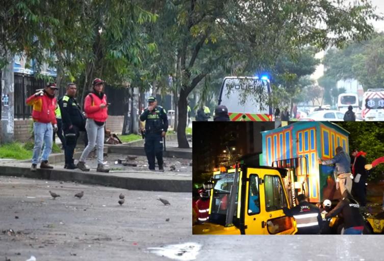 Remolques fueron retirados en Kennedy tenían invadido el espacio público