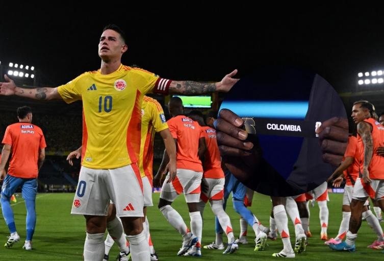 Selección Colombia en el sorteo del Mundial