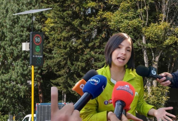 Nuevos paneles informativos de velocidad en Bogotá