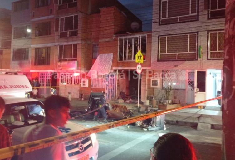 Explosión en vivienda de la localidad de Kennedy