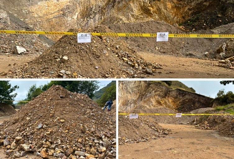 CAR pone tatequieto a minería sin permisos en zona rural de Chocontá