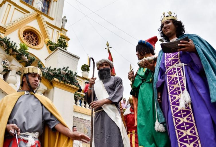 Fiesta de Reyes Magos en el barrio Egipto