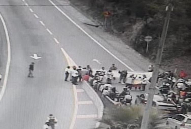 Manifestaciones Vía al Llano 