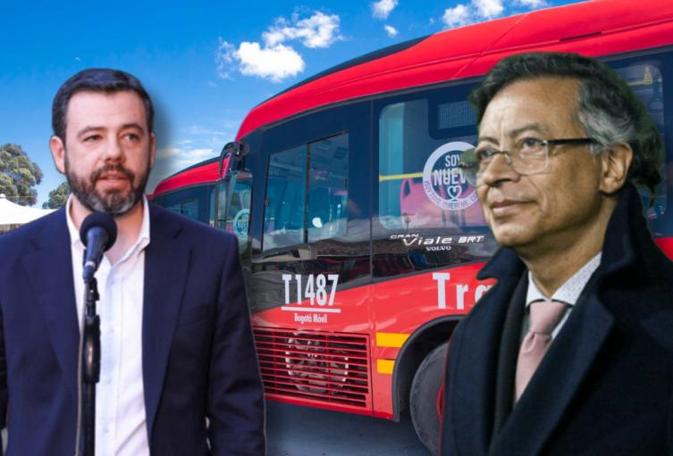 Polémica entre Petro y Galán por aumento del pasaje de TransMilenio