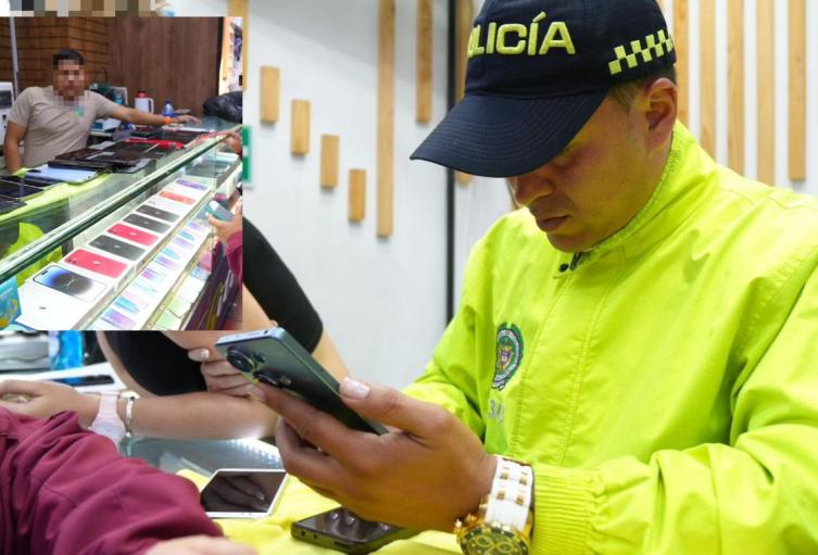 Se acabó la vitrina de celulares robados operativo duró tres horas