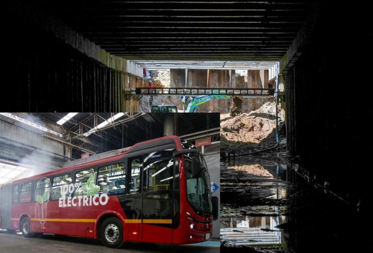 TransMilenio se va bajo tierra túnel de 485 metros conectará dos vías