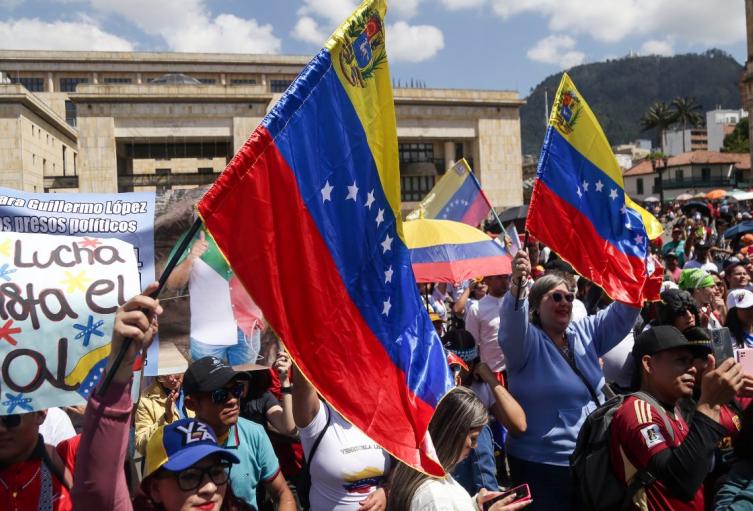 Venezolanos en Bogotá
