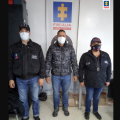 Captura policía agresor expareja