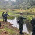 Policía y Ejército buscan desaparecido, como en el caso de Valeria Afanador