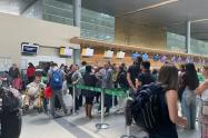 Salidas internacionales en Aeropuerto El Dorado