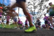 Basuras en la Media Maratón de Bogotá