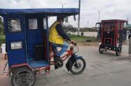 Bicitaxis en Soacha