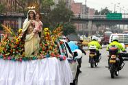 Caravanas en fiestas de la Virgen del Carmen