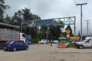 Cierre total de la vía Bogotá - Villavicencio