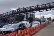 Caos en la Autopista Sur: trancón tiene desesperados a conductores
