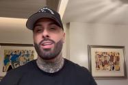 Nicky Jam, cantante de reggaeton.