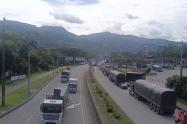Paro arrocero en la vía al Llano