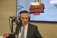 Pedro Sánchez, ministro de Defensa, habló en Alerta Bogotá.